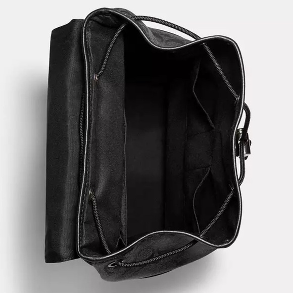 COACH Track Backpack In Signature Canvas - Picture 3 of 4